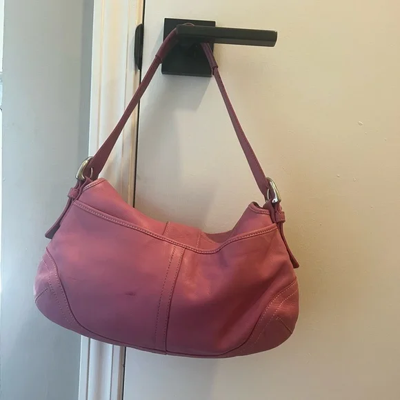 Coach Bubblegum Pink Soho Flap Bag - Picture 2 of 7